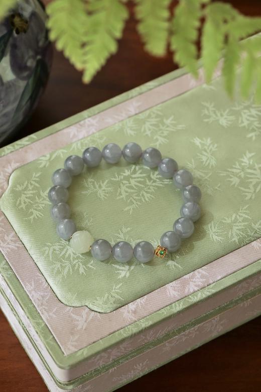 10mm烟紫18k金手串 商品图2