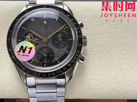 N1欧米茄 超霸系列310.20.42.50.01.001（"阿波罗11号"50周年版）超霸月球表 定制Cal.3861手动上链机械机芯 男士腕表 表径42mm