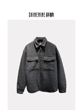 240473407简约肌理棉服