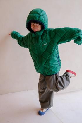 2025冬季儿童三穿超轻650蓬菱格羽绒服外套！保温内胆校服神器！