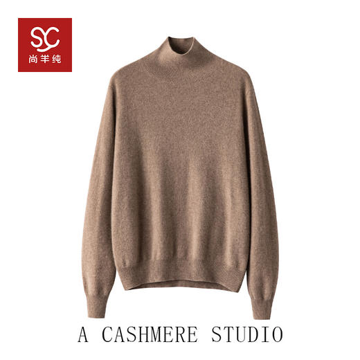 9色baby小山羊绒 羊绒衫女纯羊绒打底衫通勤简约 商品图0