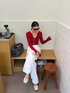 红色太显气色高级了🔴