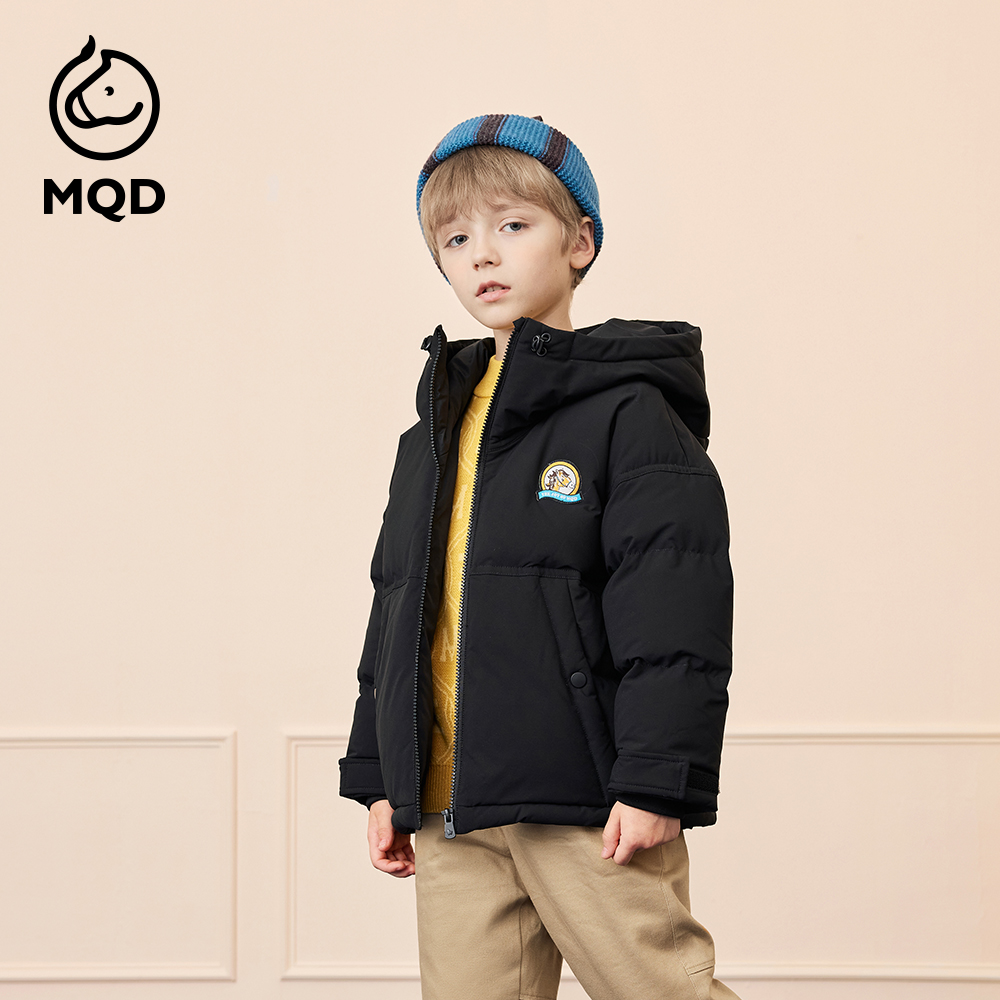 【秒】【MQD】【专柜同款】童装鹅绒加厚羽绒服男童三防蓄热保暖冬装