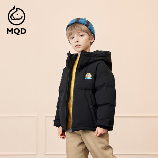 【秒】【MQD】【专柜同款】童装鹅绒加厚羽绒服男童三防蓄热保暖冬装 商品图0