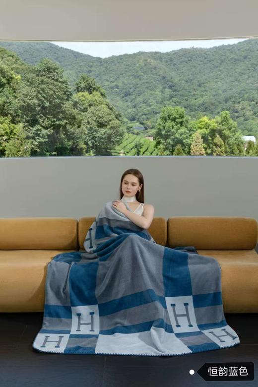 2025秋冬新款毛毯 黑金羊绒毯 商品图0