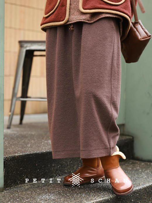 PETIT SCHAN小闪 SHO#003 Dedicated Practitioner 笃行者 意大利水洗马皮澳洲皮毛一体羊羔毛雪地靴 商品图1