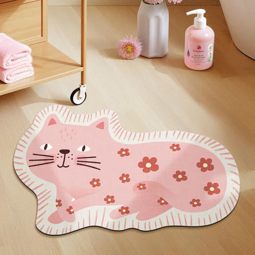 【大江】浴室科技垫  瞬吸防滑 全新黑科技 吸水防滑不发霉   脚感如云 一冲即净    商品图4