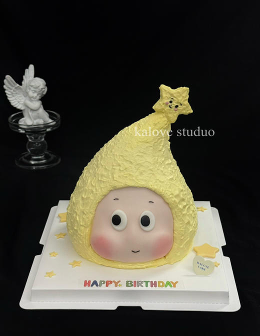 可爱星星人帽子男生女生女孩蛋糕 商品图0