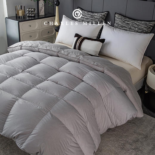 【品牌直发】正版山姆在售！咱直降2000元！货真价实的加拿大进口羽绒被，上海高岛屋同步在售 英国皇室御用品牌CharlesMillen加拿大进口雪雁绒羽绒被，滑雪世界冠军郭丹丹推荐 商品图5
