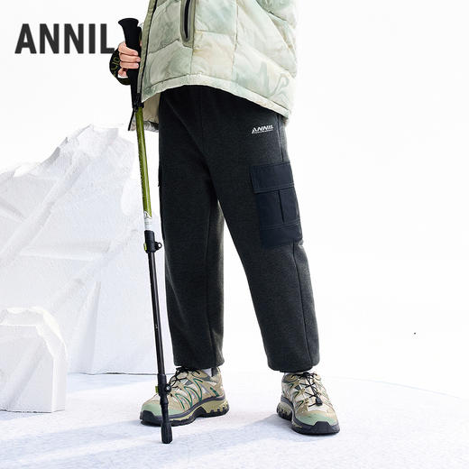 【实体店同款】男童全腰针织棉裤冬季新款安奈儿童装AB546050 商品图2