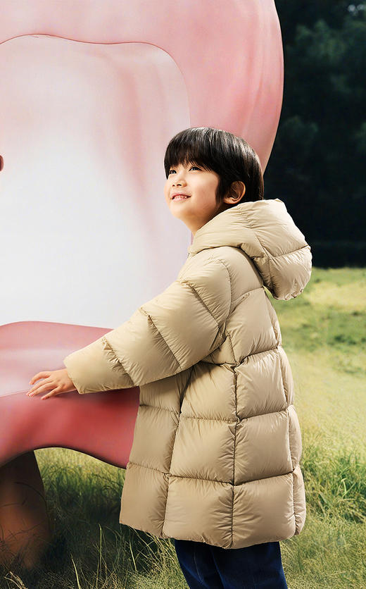 Jnby  25年冬款  中长款鹅绒服  1X0C10030 商品图3