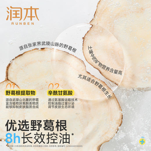 润本青少年控油祛痘沐浴露 清洁后背痘男生女生洗护专用沐浴 商品图3