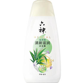 六神 芦荟麦冬清新滋润沐浴露(新旧包装随机) 200ml/瓶