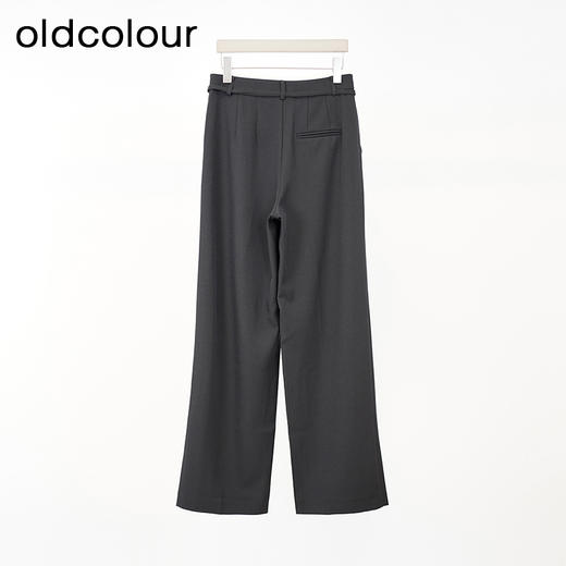 oldcolour欧珂商场同款时尚纯色宽松休闲长裤女Q130705A1 商品图3