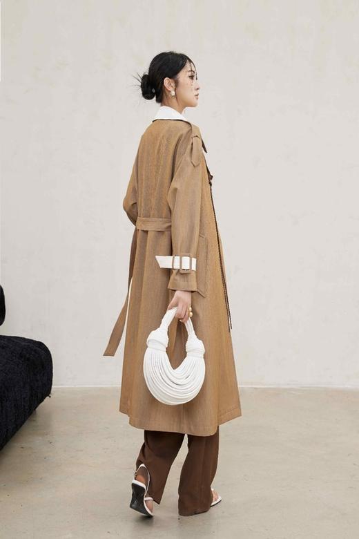 Le Malene 法式优雅宽松休闲长款大衣外套 20796 商品图4