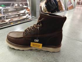 【云粉节】【95折】6楼卡特CAT秋冬男士高帮复古工鞋棕色P721410O3EDC36，吊牌价1298，现价1233