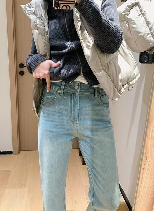 土耳其新作高光水洗抓绒青青薯条裤 商品图7