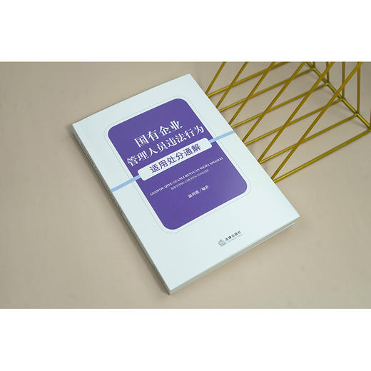 国有企业管理人员违法行为适用处分通解 温剑能编著 法律出版社 商品图3