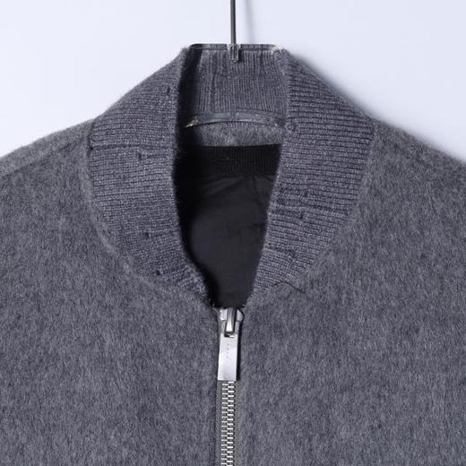 25-09SDSA秋冬新款痞帅男装简约时尚棒球领羊毛大衣羽绒服两件套百搭 商品图2