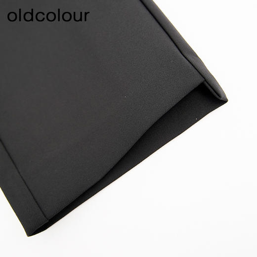 oldcolour欧珂春季商场同款高腰直筒休闲长裤女Q140705A1 商品图3