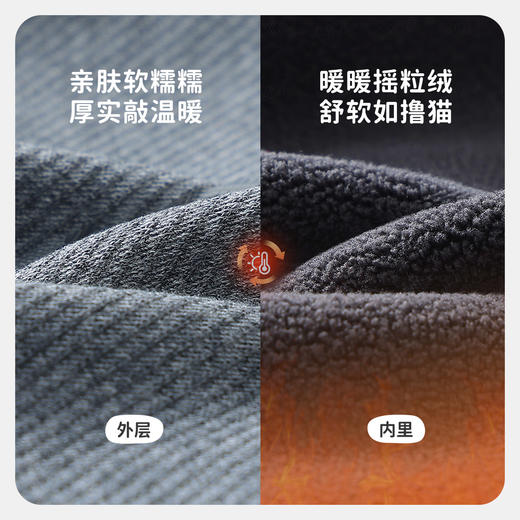 【清仓捡漏】【加绒】【90-140】【MQDmini】男女童加绒保暖卫裤 商品图8