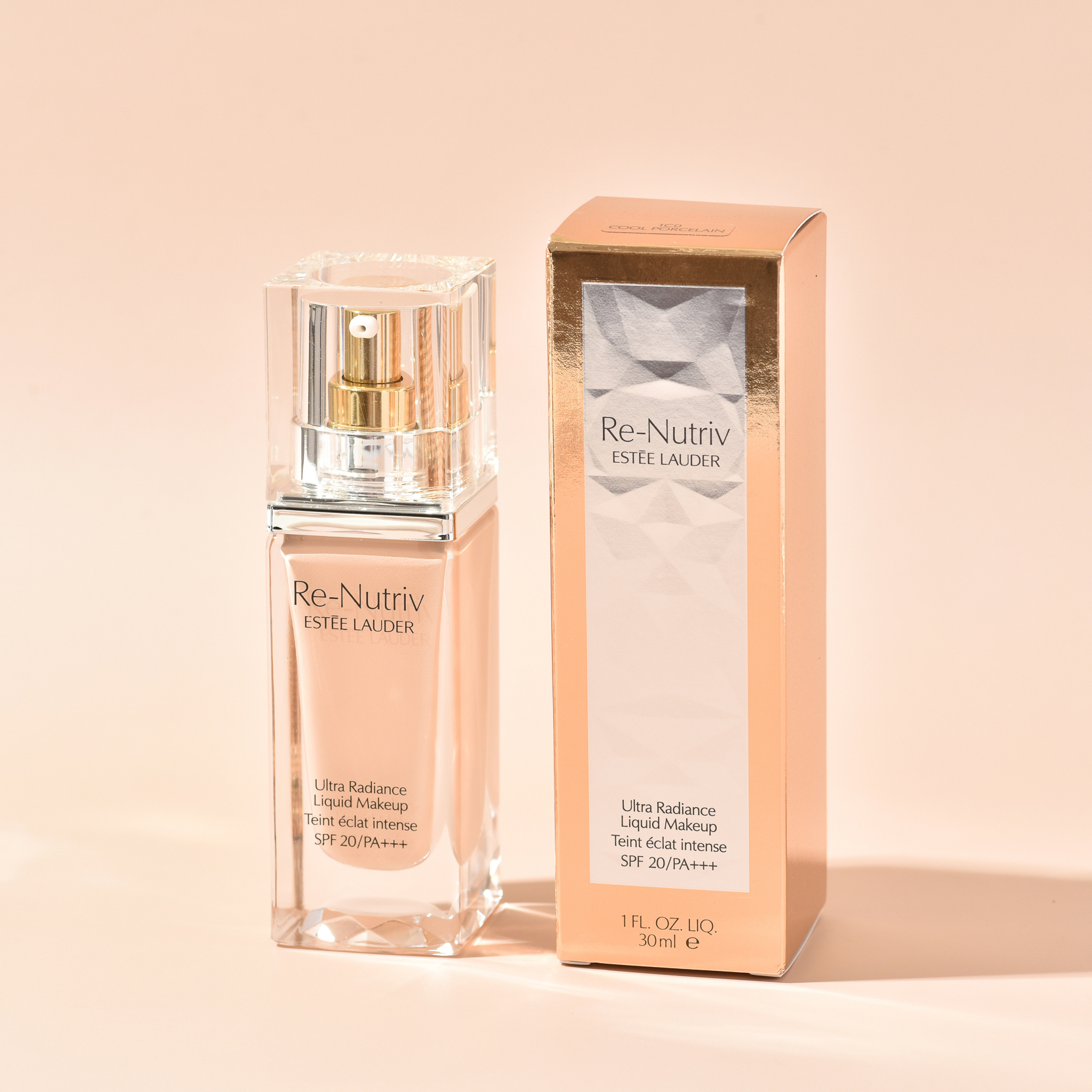 【清仓特惠：保税仓直邮】雅诗兰黛白金奢宠臻采粉底液30ml 1CO 2CO