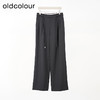 oldcolour欧珂商场同款时尚纯色宽松休闲长裤女Q130705A1 商品缩略图2