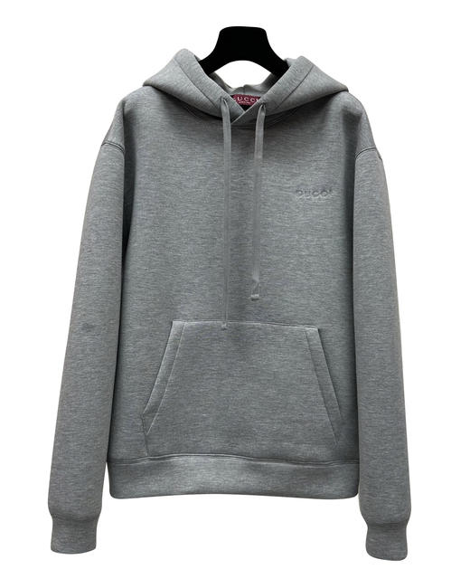 中性款刺绣空气棉连帽卫衣hu012 商品图0