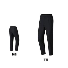 安踏轻暖绒男2025冬季新款保暖舒适百搭梭织运动长裤152547501D