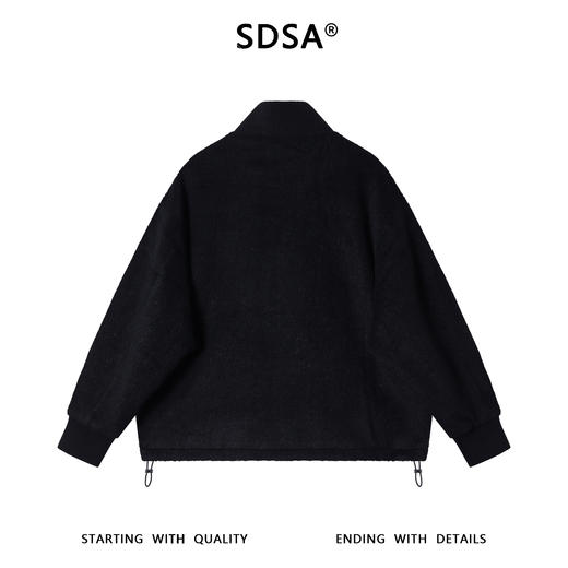 38953SDSA男士秋冬新款痞帅男装潮牌半拉链立领白鹅羽绒服宽松百搭时尚 商品图5