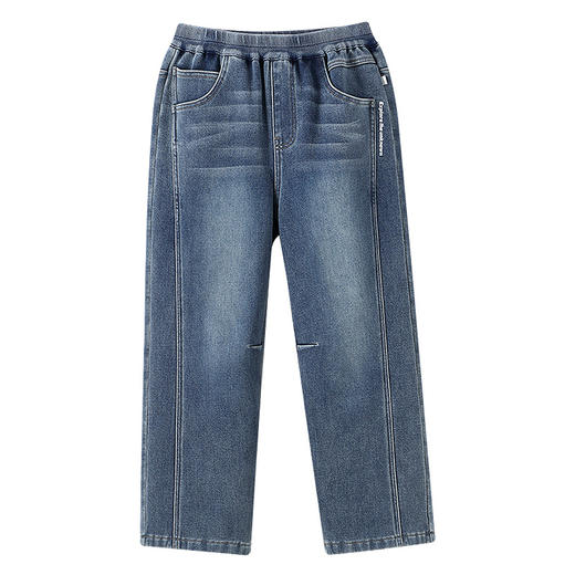 【实体店同款】男童全腰牛仔长裤冬季新款安奈儿童装AB546047 商品图6