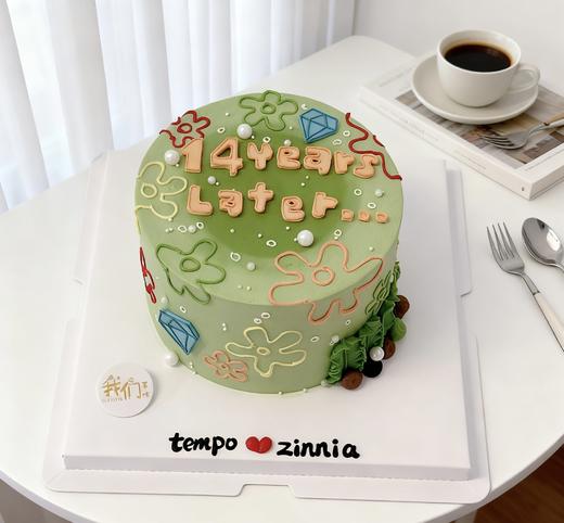 多款式~海绵宝宝比奇堡卡通蛋糕-低糖处理无添加 商品图3