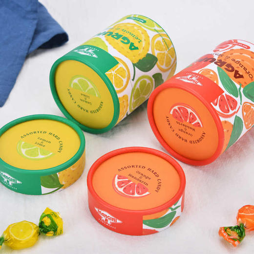 曼吉尼青柠柠檬汁/橙子柑桔果汁糖果95g/064598/064599  醇香果味硬糖 好吃不腻 每时每刻享受甜蜜好滋味 商品图1