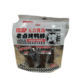 五合乡妹子208克老卤烤鸭脖卤香味