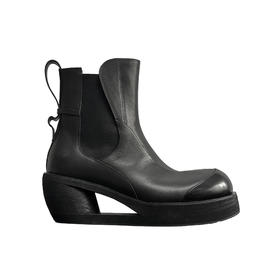 SCRY Dig Lug Boots "Black"鞋履
