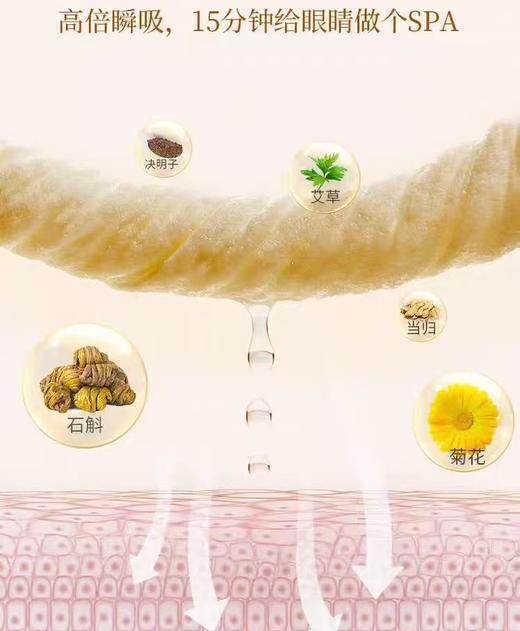 【精选】石斛叶黄素眼贴草本滋润精准覆盖穴位缓解疲劳呵护双眼 商品图3