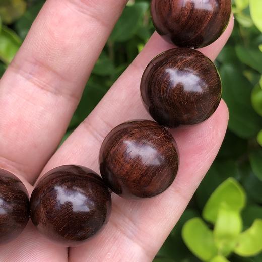 【青山特惠】1.8*13颗海南黄花梨紫油梨老料手串 h119 商品图3