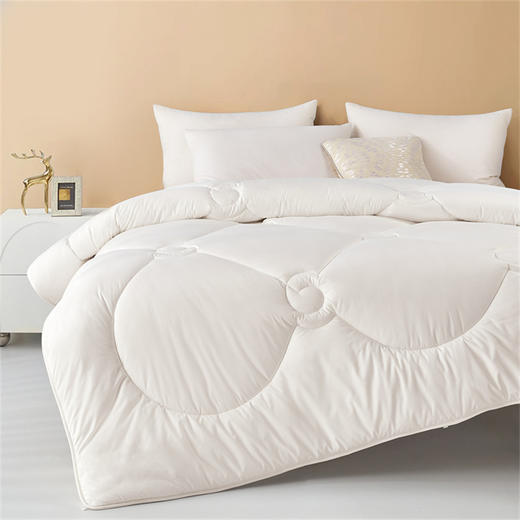 博洋家纺（BEYOND） 抑菌A类澳洲羊毛冬被（澳瑞白）200*230cm 商品图3