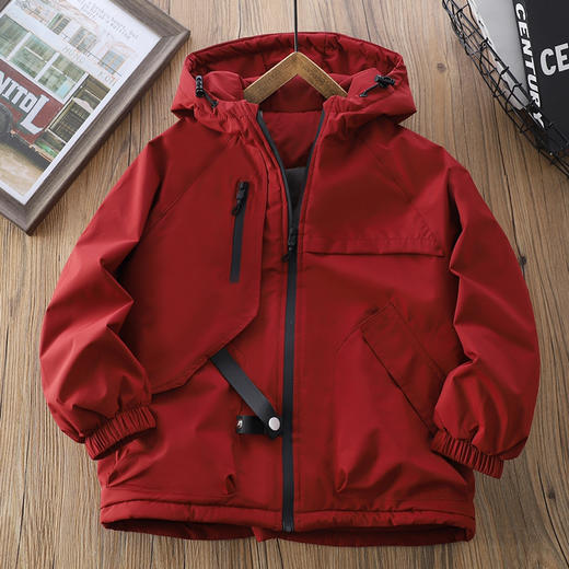 120-170防泼高品质棉服  厚实保暖可机洗 商品图2