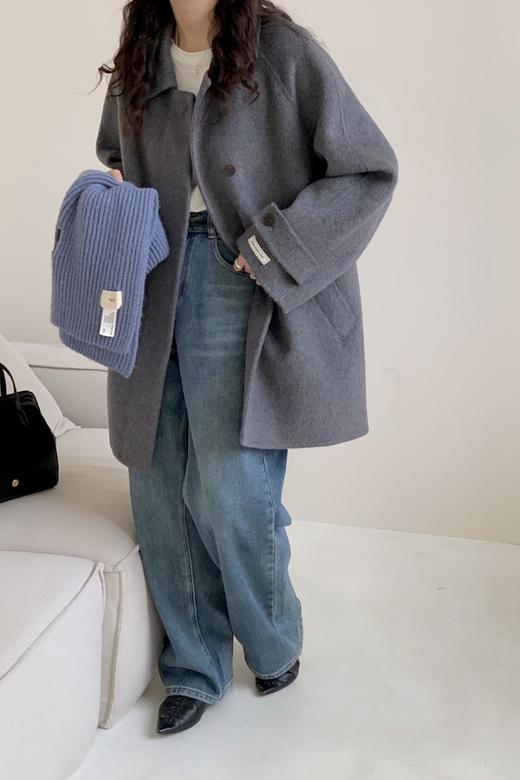 Le Malene 高级感知性优雅呢子羊毛大衣 21098 商品图3