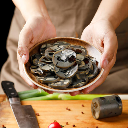 【神丹】湖北特产 无铅工艺松花皮蛋肠 凉拌菜下酒菜  300g*4根 商品图2
