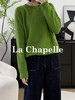 专柜实拍【蓬松柔软/兔毛+绵羊毛】拉夏贝尔/La Chapelle圆领针织衫~低饱和多色非常秋冬！很温柔气质百搭毛衣 商品缩略图13