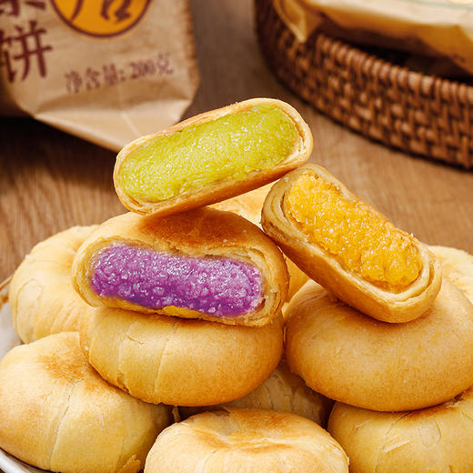 老饼店绿豆饼板栗饼香芋饼正肉饼糕点 商品图4