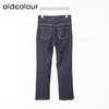 oldcolour欧珂春季商场同款休闲直筒水洗牛仔长裤女Q181104A1 商品缩略图1