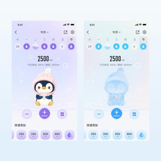 小企鹅水杯皮肤90天 商品图0