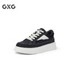 GXG通勤男鞋经典百搭黑白撞色休闲板鞋休闲帆布鞋 商品缩略图1