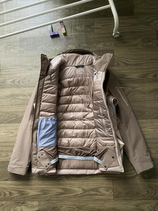 袅家男女款连帽滑雪服羽绒服外套 商品图6