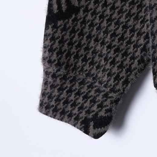 WY1298SDSA男士秋冬新款痞帅男装简约时尚撞色绒毛字母抽绳连帽卫衣百搭 商品图4