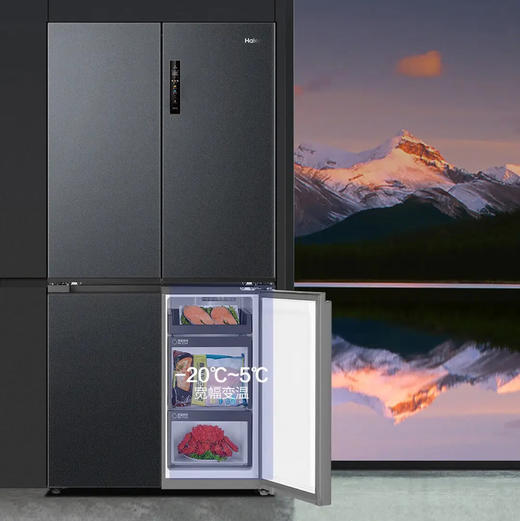 海尔（Haier）冰箱 BCD-540WGHTD14GPU1（灰） 商品图8