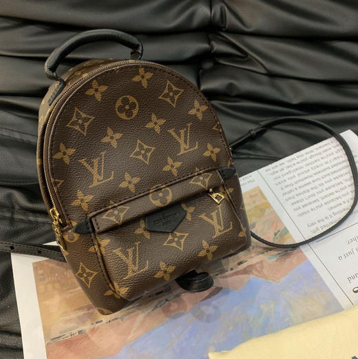 Lv 新版 老花 mini 双肩包 商品图0